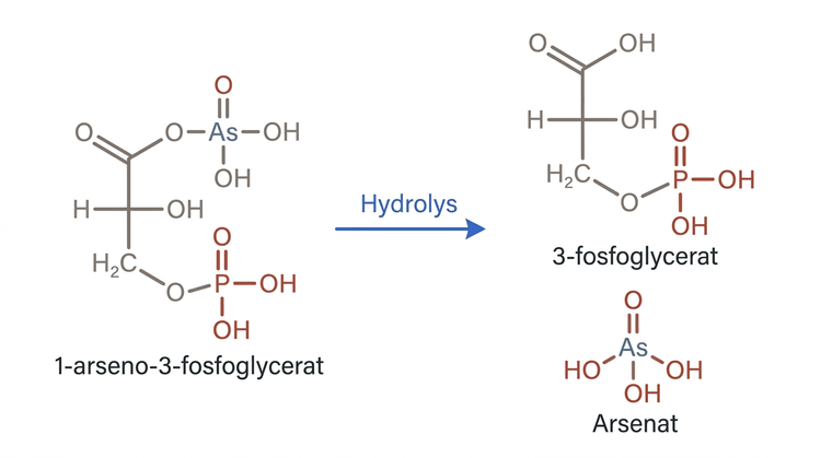 Kemisk struktur av 1-arseno-3-fosfoglycerat